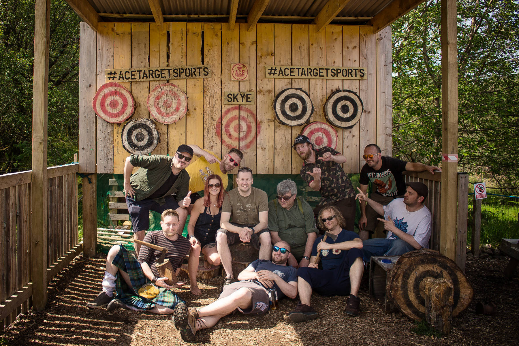 Stag and Hen Parties at ACE Target Sports Isle of Skye